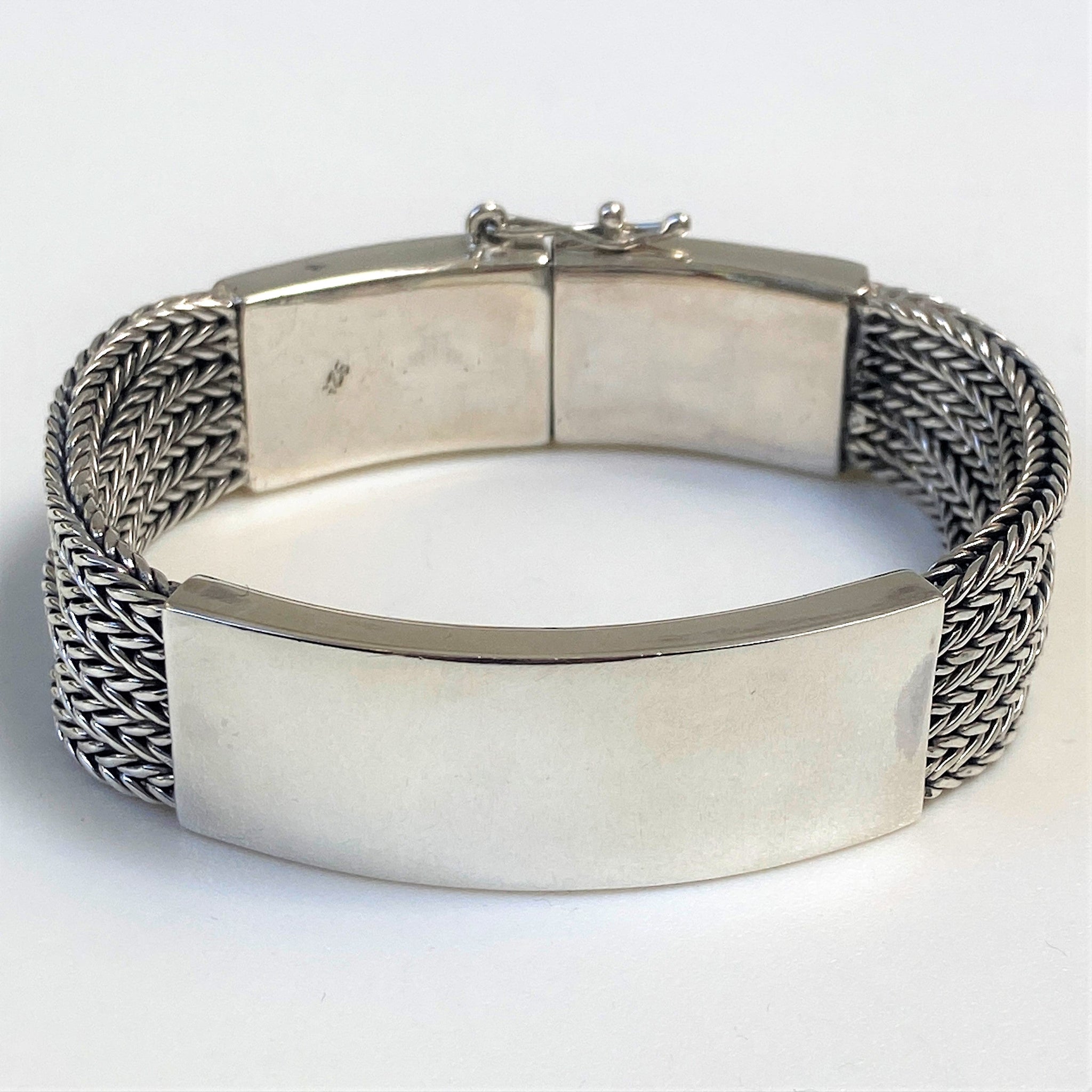 Vintage Silver ID Bracelet