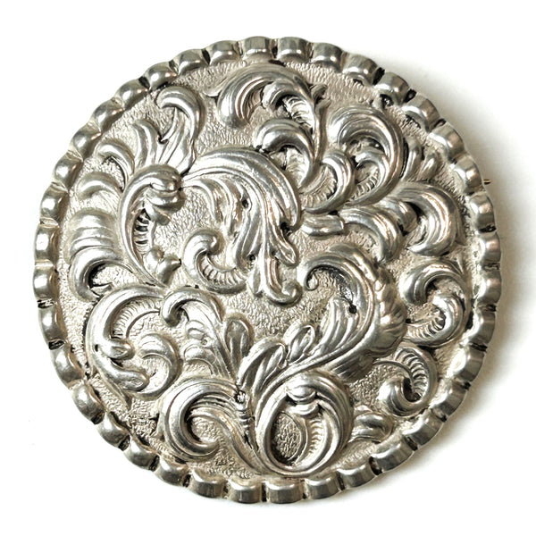 Vintage Silver Brooch by Candida