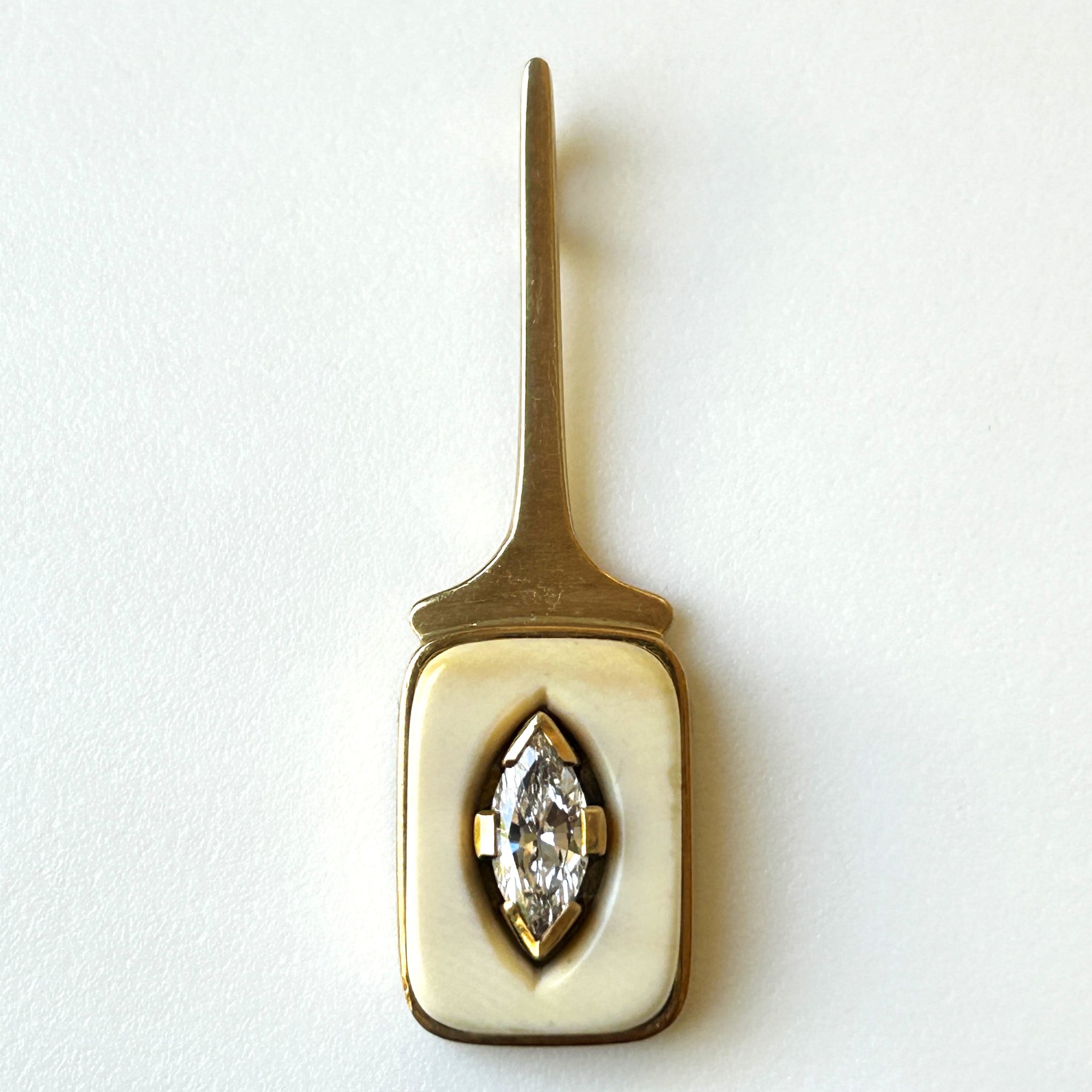 Vintage 18ct Gold and Diamond Pendant