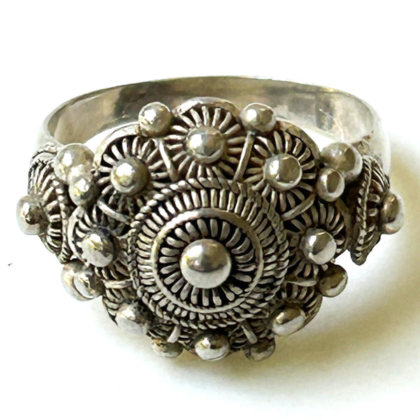 Vintage Silver Dutch “Zeeland Knot” Ring