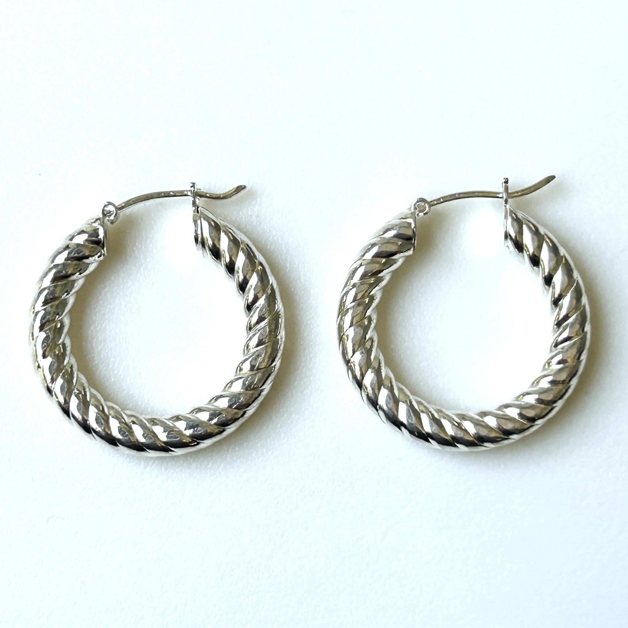 Sterling Silver Hoop Earrings