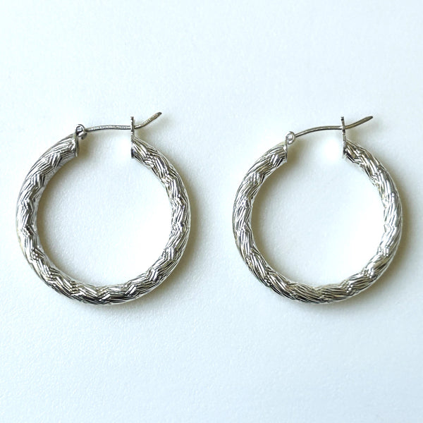 Sterling Silver Hoop Earrings