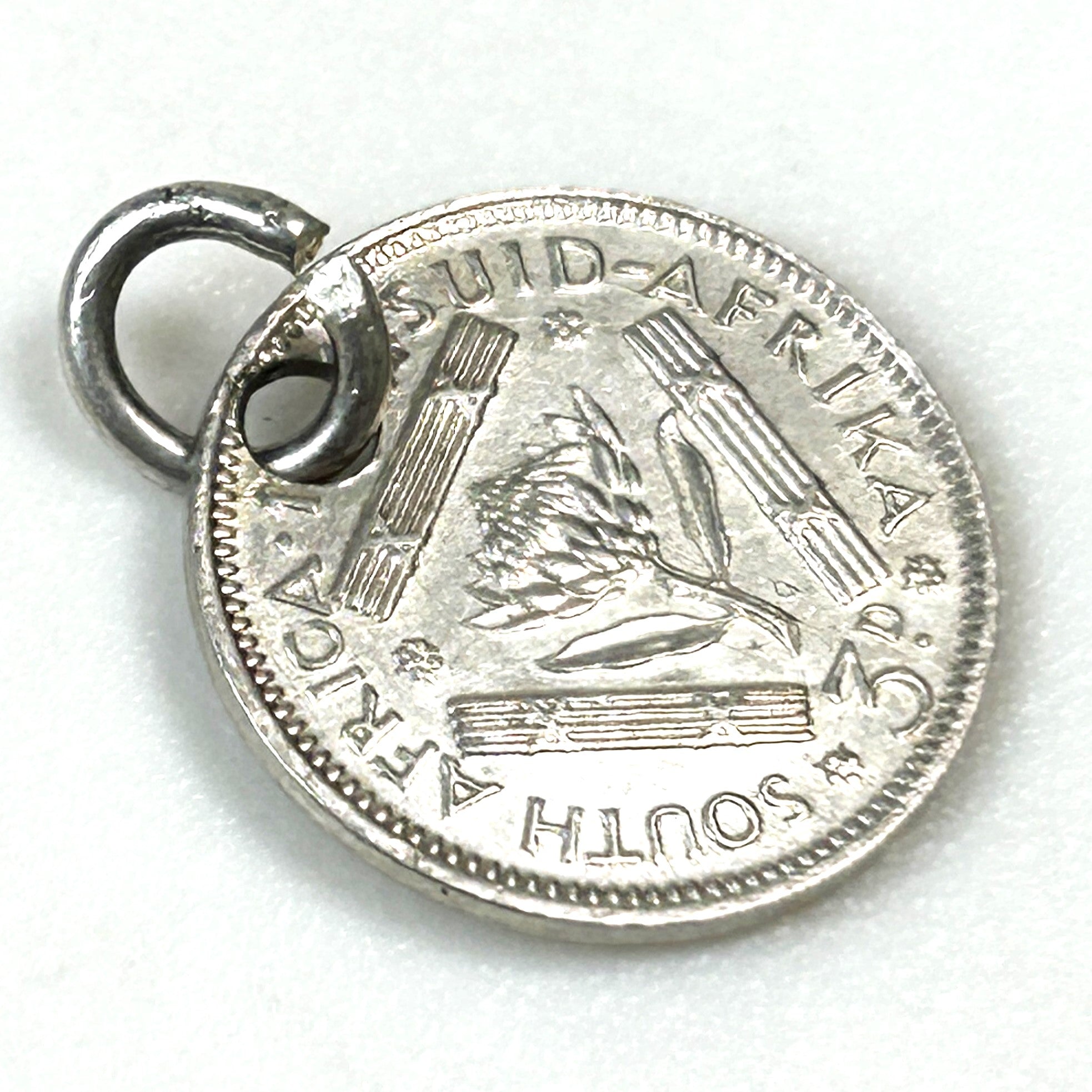 Miniature Silver “1955 Tickey” Charm Pendant