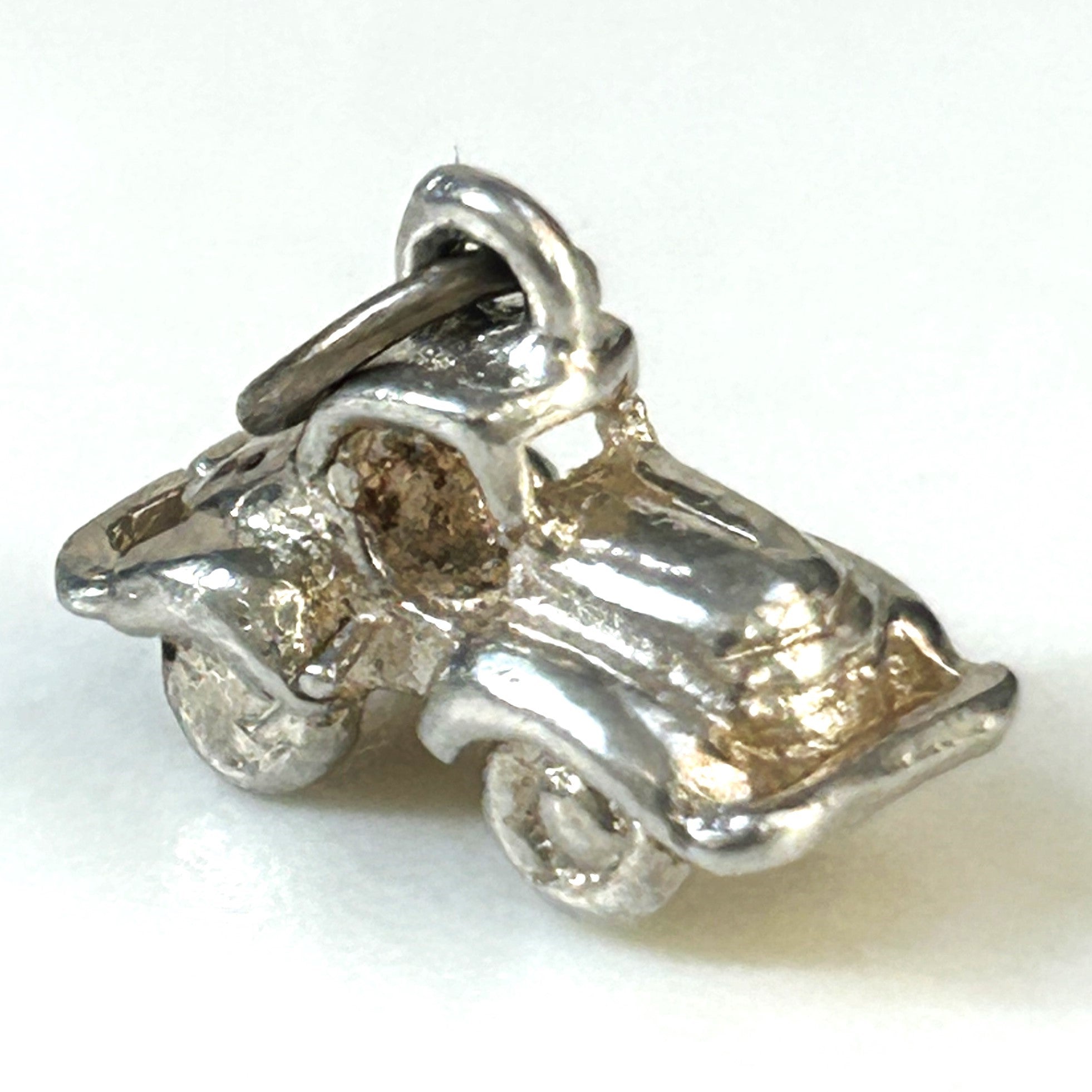 Miniature Silver “Two-Seater Car” Charm Pendant