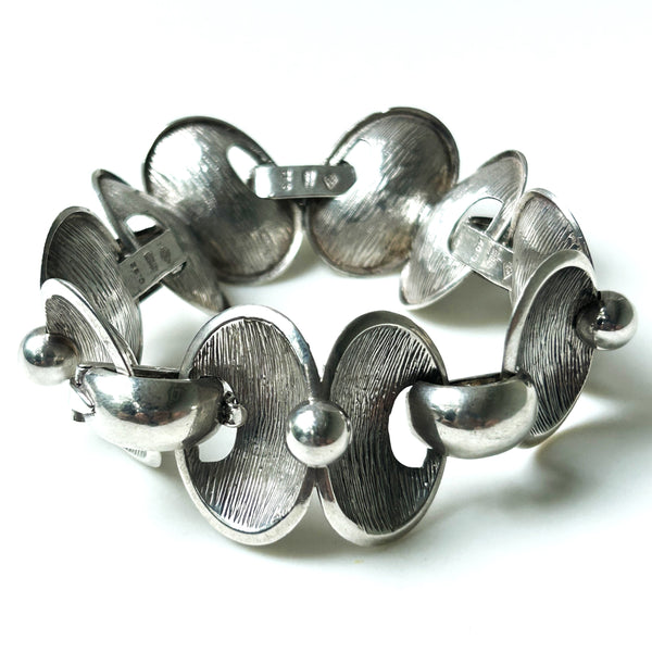 Vintage Modernist Argentinian Silver Bracelet