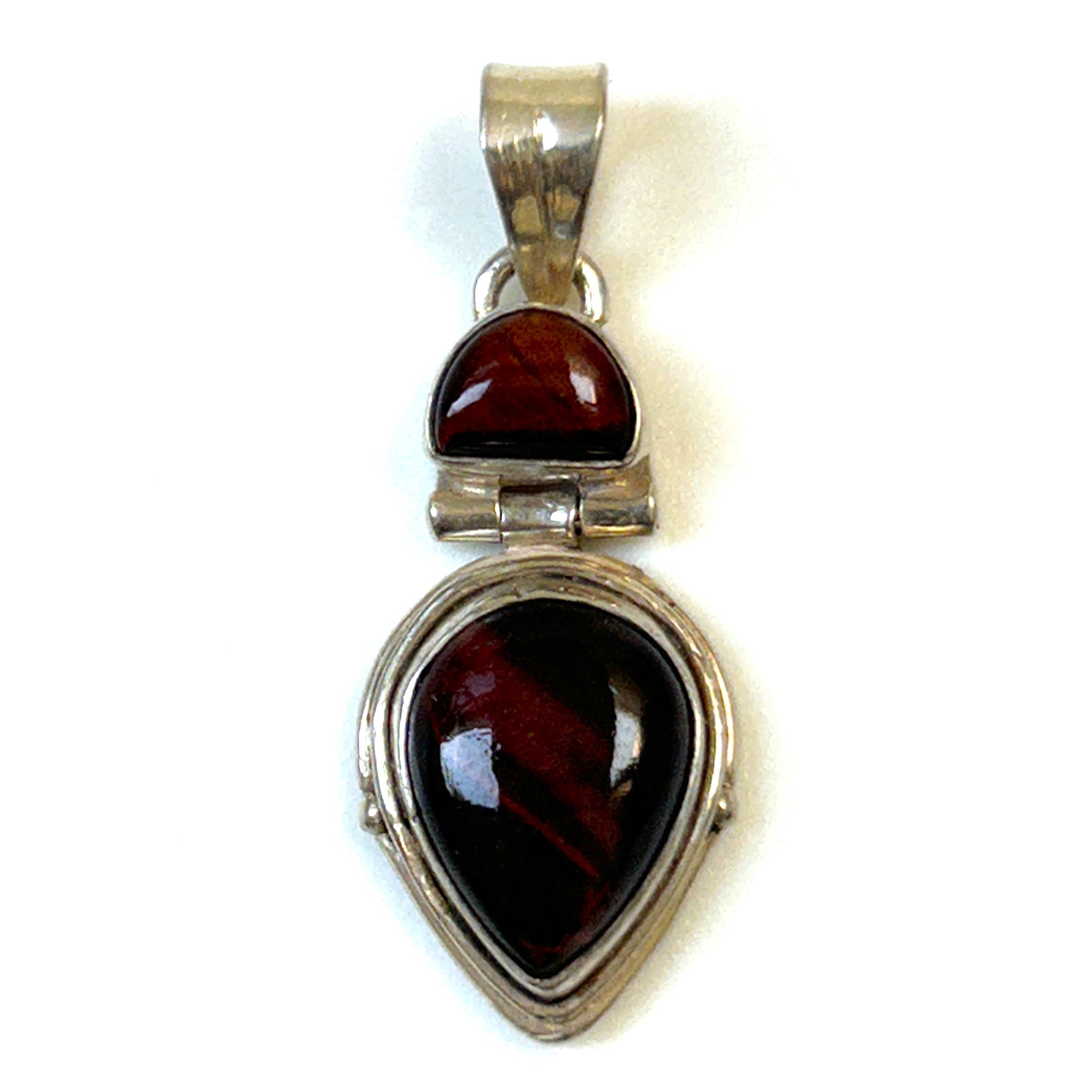 Sterling Silver and Tiger’s Eye Pendant