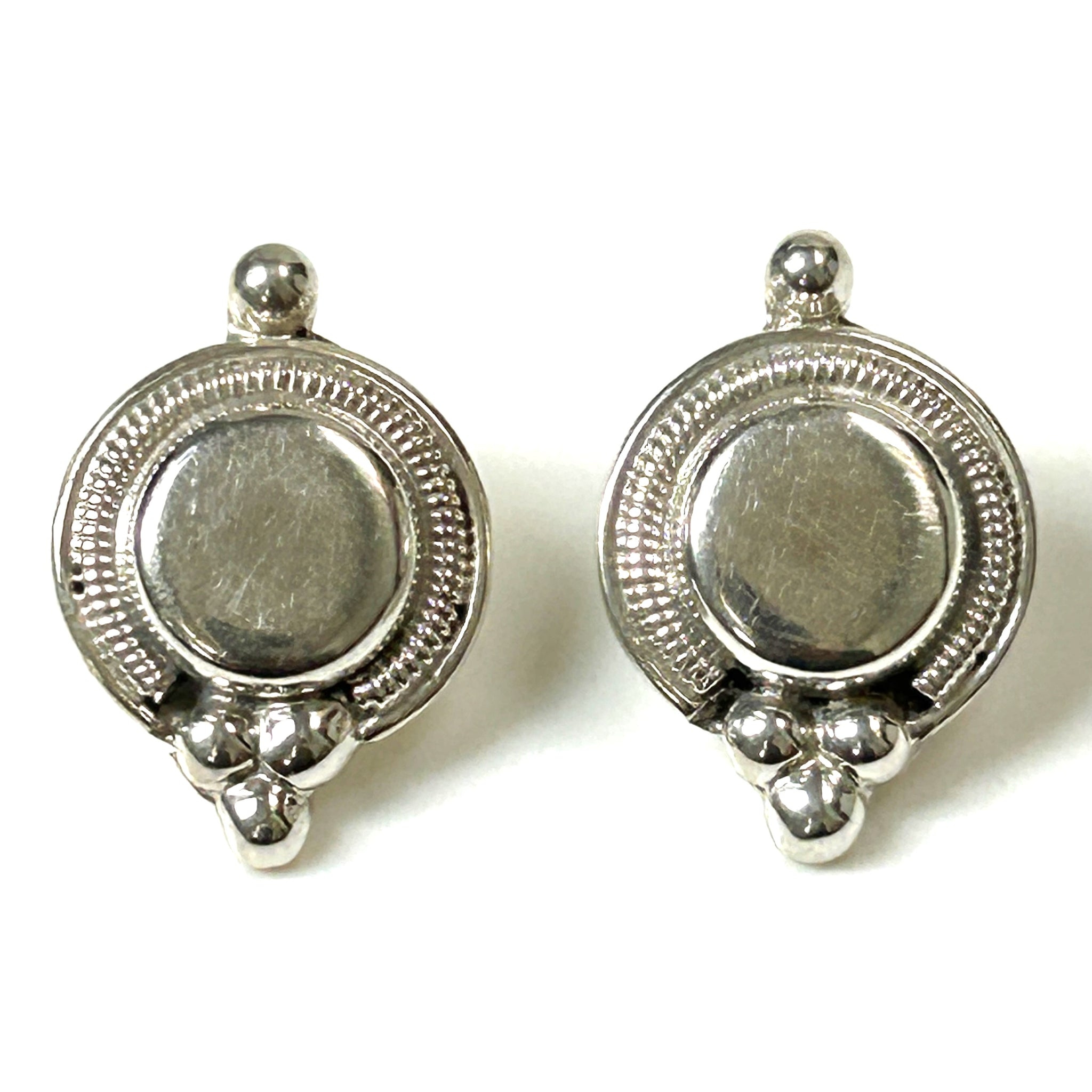 Sterling Silver Mexican Stud Earrings