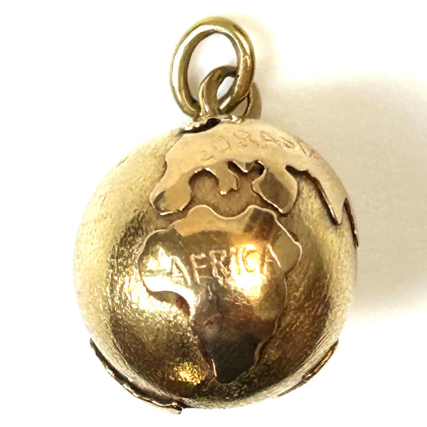 Vintage 18ct Gold “Globe” Pendant